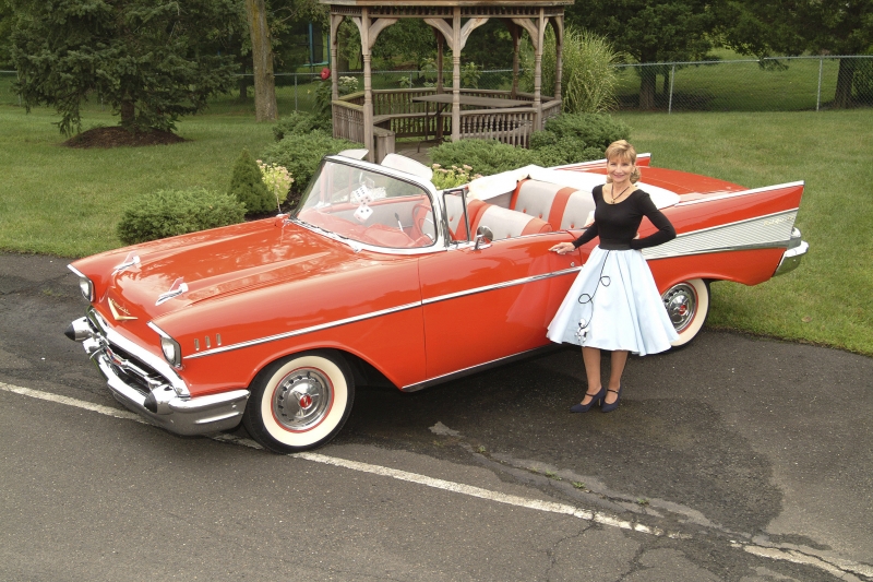 Joan Campbell & Her 57 Chevy