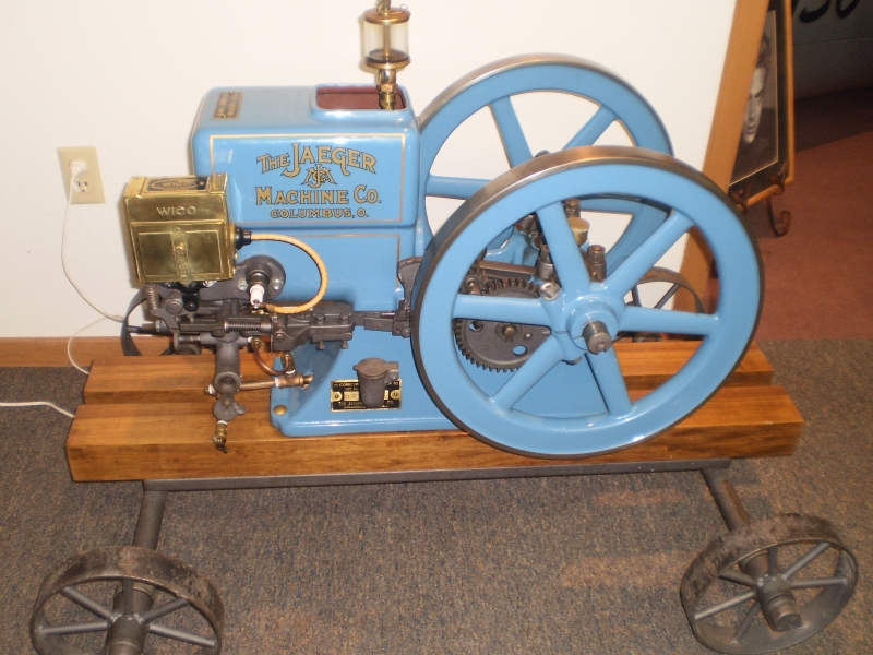 Antique Jaeger Hit n' Miss Engine