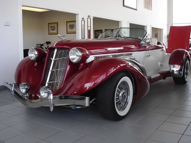 Custom 1936 Auburn Boat Tail Speedster